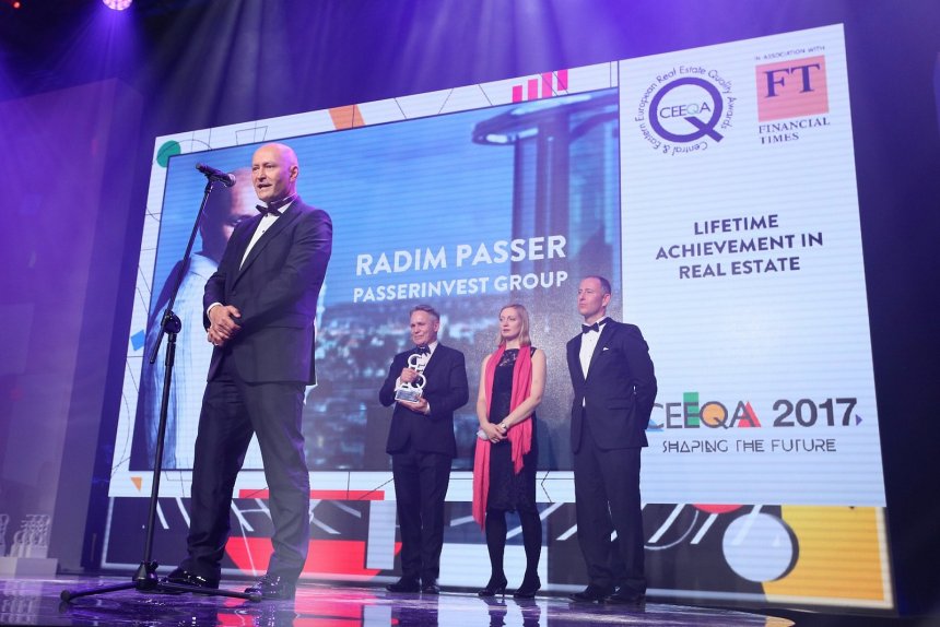 From the left: Radim Passer, CEO and Chairman of the Board PASSERINVEST GROUP, a.s., Richard Hallward, Managing Director, IMAGIN