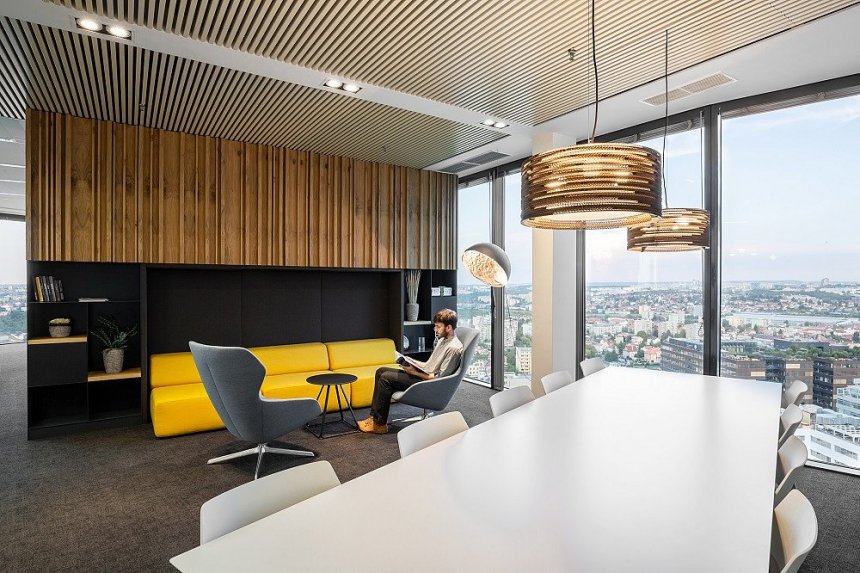 New offices above Prague - BB Centrum