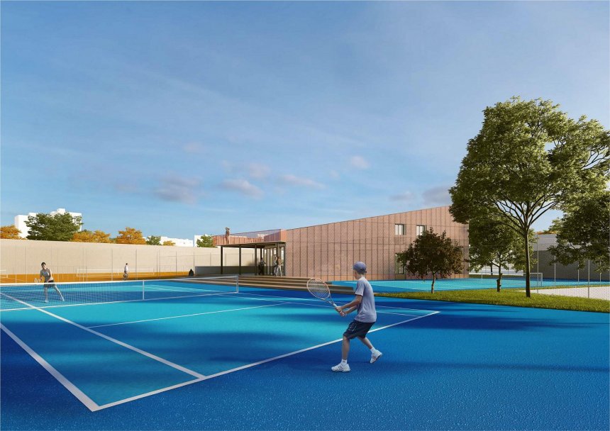 Passerinvest Group starts construction of tennis complex for the Tenisový klub LTC 1927, offering year-round operations and mode